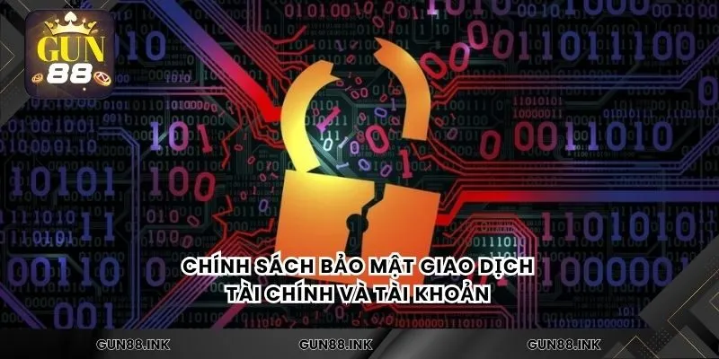 Chính sách bảo mật giao dịch tài chính và tài khoản 